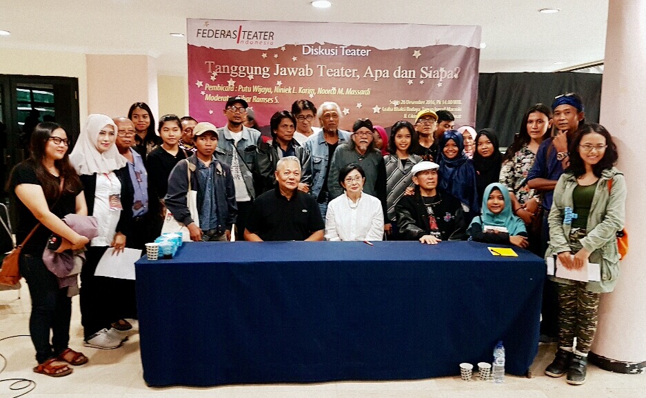 Panggung Jawab Teater - Catatan untuk Diskusi Federasi Teater Indonesia 2016