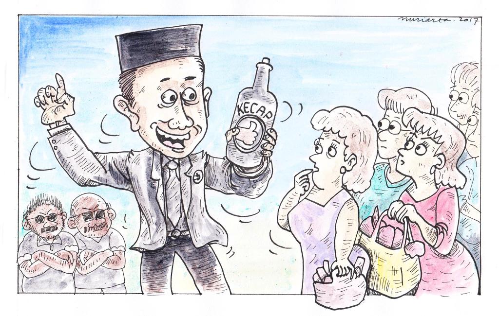 “Customer” dan Tukang Perintah – Karikatural Politik