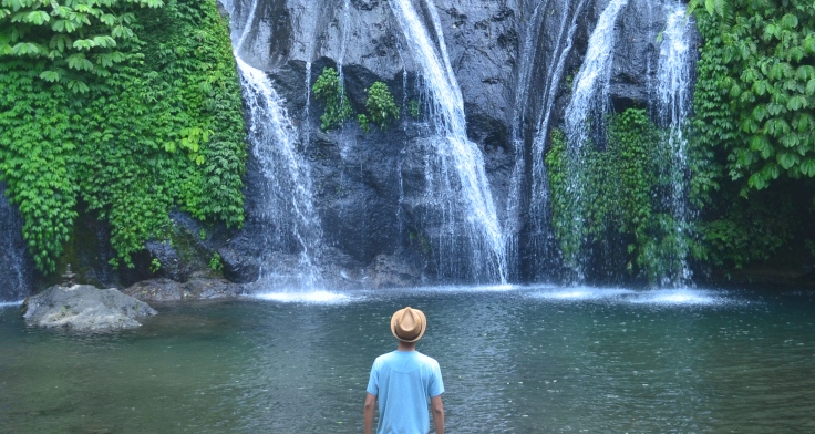 Defining Tranquility at Banyumala Waterfall