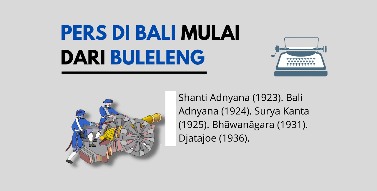 Pers di Bali Mulai Dari Buleleng