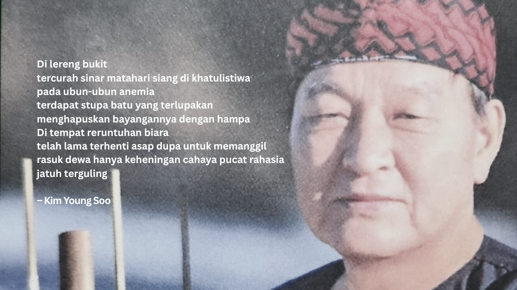 Puisi-puisi Kim Young Soo | Di Candi Gedong Songo