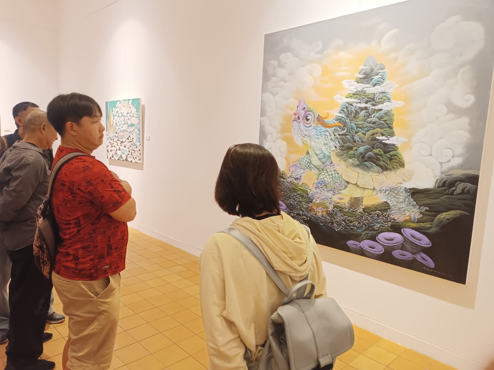 Empat Perupa Bali Pamerkan 'Vernal Artistic' di Santrian Art Gallery: Pemaknaan atas Musim Semi